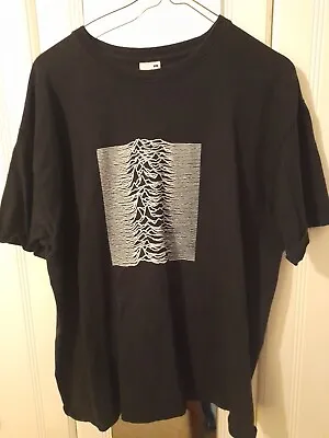 Buy Joy Division Unknown Pleasures Large T-shirt Fruit Of The Loom • 3.99£