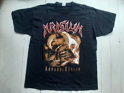 Buy KRISIUN AssissiNation Vintage 2006 T Shirt L LP Death Metal LP Nile Sepultura CD • 58.80£