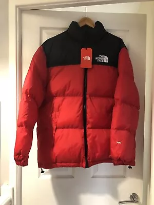Buy Red And Black Padded Jacket Large Men’s • 20£