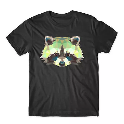 Buy The RACCOON Face T-shirt Animals Funny Faces Unisex Tee Top • 9.99£