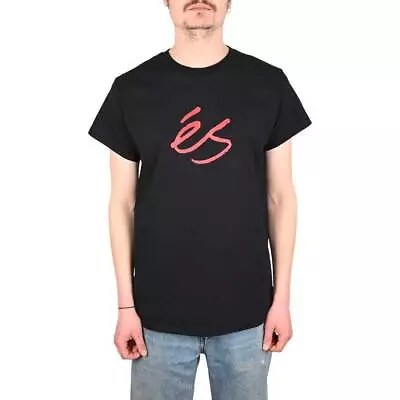 Buy ES Script Mid S/S T-Shirt - Black • 24.99£
