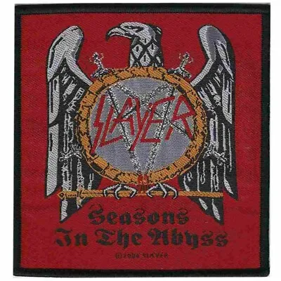 Buy Slayer Seasons In The Abyss Eagle Patch Official Thrash Metal Rock Band Merch • 5.68£