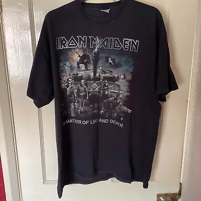 Buy Vintage Iron Maiden Tour T Shirt Used XL • 10£
