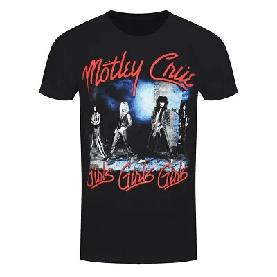 Buy Motley Crue T-Shirt Smokey Street Rock Band Official Black New • 15.95£