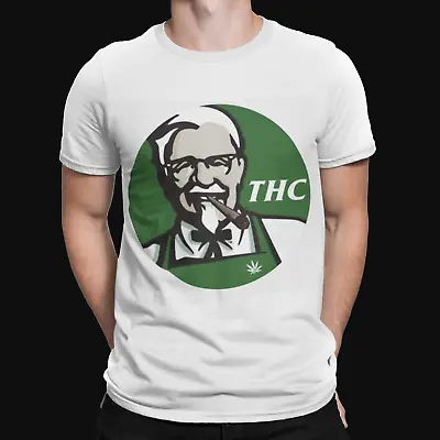 Buy THC Kernel T-Shirt - Weed Stoner Cool Funny Fast Food Retro Comedy Joke Gift • 8.39£