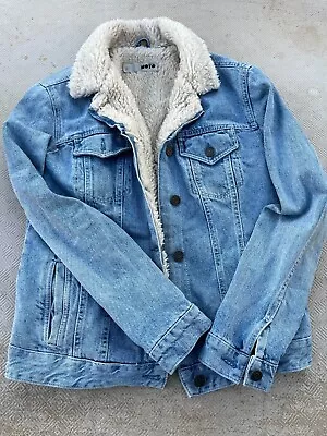 Buy Denim Jacket With Fleece Lining • 0.99£