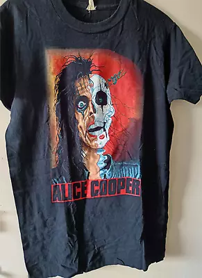 Buy Vintage 1989 ALICE COOPER TRASH T Shirt Large • 129.99£
