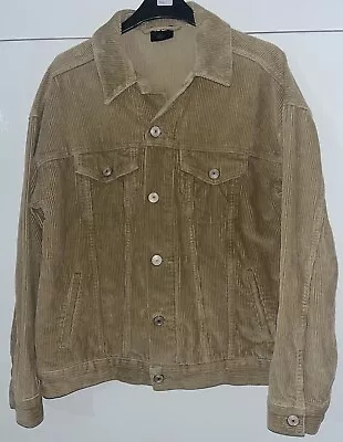 Buy BDG Urban Outfitters Corduroy Jacket / Coat, Beige / Tan, Men’s Small • 22.49£