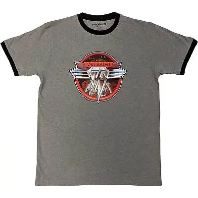 Buy Van Halen Circle Logo Official Tee T-Shirt Mens • 17.13£
