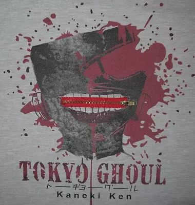 Buy Womens GUC TOKYO GHOUL Kaneki Ken Designer L/S Graphic T Shirt Size XL • 14.21£