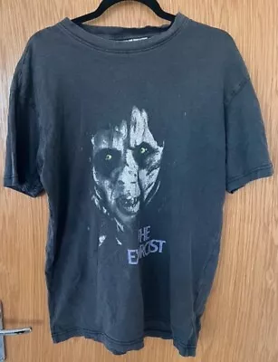 Buy The Exorcist T Shirt Horror Movie Film Merch Tee Size Large Black • 12.95£