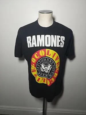Buy Ramones Loco Live 1991 Vintage Concert T-Shirt. XL,HEY HO LET'S GO To The Back. • 350£