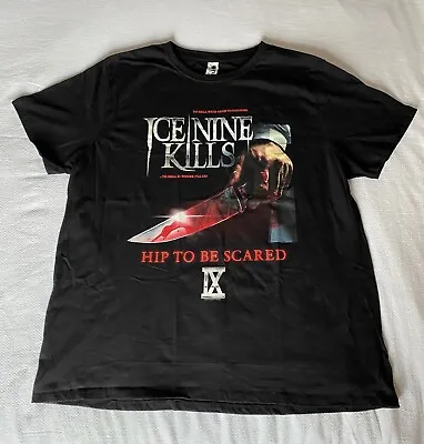 Buy Ice Nine Kills T-shirt Size XL (fits Like Large) American Psycho Horror Movie • 19.99£