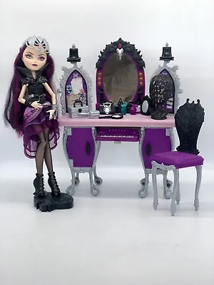 Buy Ever After High Doll Raven Queen Destiny Vanity With Stand • 35£