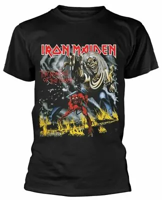 Buy Iron Maiden T Shirt Number Of The Beast Official All Sizes Black NOTB New Eddie • 14.92£