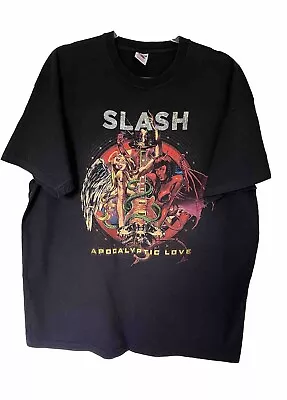 Buy Slash Apocalyptic Love Shirt XXL Myles Kennedy Guns N Roses GNR Rock Band Tour • 30£