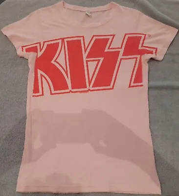 Buy Kiss T-Shirt Women's Rare Alive 35 Tour Aerosmith Alice Cooper Cheap Trick Heart • 33.78£