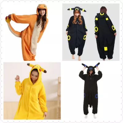 Buy New Pocket Monster Pikachu Umbrella Unisex One Piece Dress Clothing Pajama Gift • 27.92£