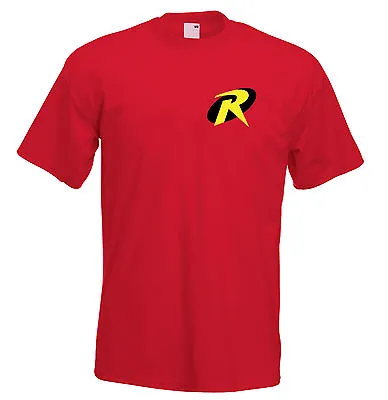 Buy Juko Children's Robin T Shirt Kids Batman Fancy Dress Super Hero Top • 11.25£