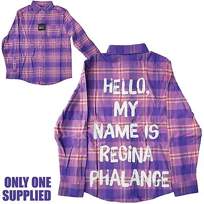 Buy Cakeworthy X Friends Shirt Phoebe Plaid Flannel My Name Is Regina Phalange Quote • 44.99£