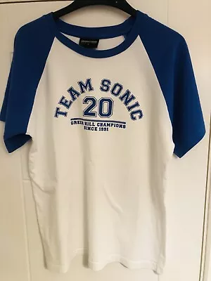 Buy Sega Sonic The Hedgehog Team Sonic Rare Insert Coin Tshirt.  • 29.99£