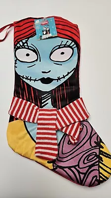 Buy Disney Nightmare Before Christmas Sally Red Stocking Peppermint Scarf 19  NEW • 15.15£