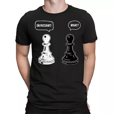 Buy En Passant Pawn Chess Player Pieces Board Game Funny Mens Womens T-Shirts #NED • 3.99£