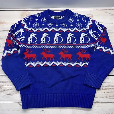 Buy NEXT Christmas Jumper 5 Years Long Sleeve Knit Kids Boys Girls Shelf  • 7.99£
