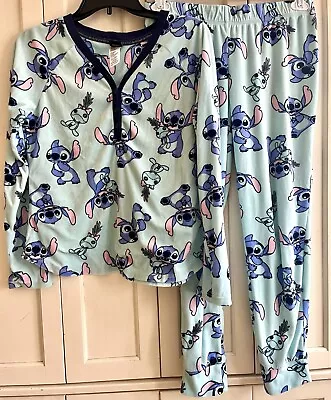 Buy Disney Lilo & Stitch 2-Piece  Top And Pants Pajama Set Size S (4-6) • 16£