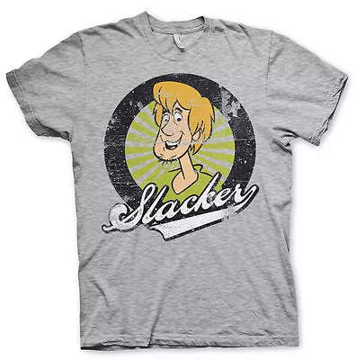 Buy Officially Licensed Scooby Doo - Shaggy The Slacker Men's T-Shirt S-XXL Sizes • 19.53£