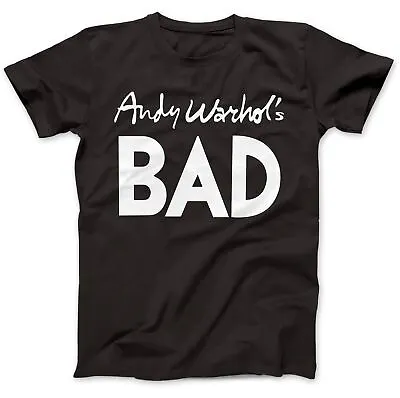 Buy Andy Warhol's Bad As Worn By T-Shirt 100% Premium Cotton Andy • 14.97£