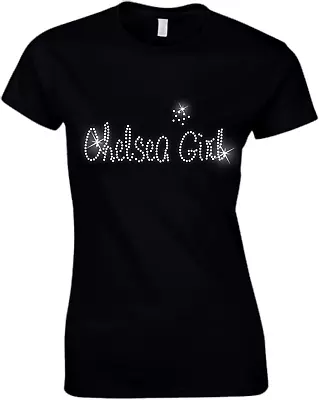 Buy CHELSEA Girl Ladies Crystal T Shirt - Hen Night  - 60s 70s 80s 90s All Size • 9.99£