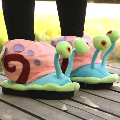 Buy @ SpongeBob-SquarePants -Gary The Snail Size 5 Novelty 3D Fun Slippers Gifts New • 29.63£