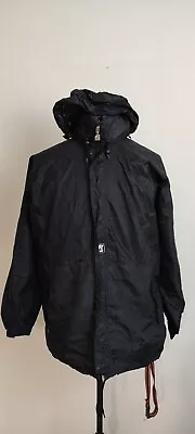 Buy K Way Mens Casual Rain Coat Jacket Thin Lightweight Hooded Black Size US M EU L • 9.99£