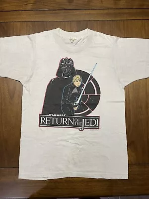 Buy Vintage Return Of The Jedi 1983 Kids T-shirt Size Large • 23.62£
