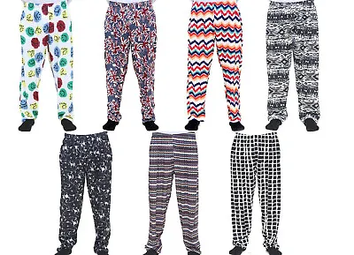 Buy Lounge Pants Pattern Pajama Bottoms PJ'S With Pockets Comfy Loungewear Relaxing • 12.49£