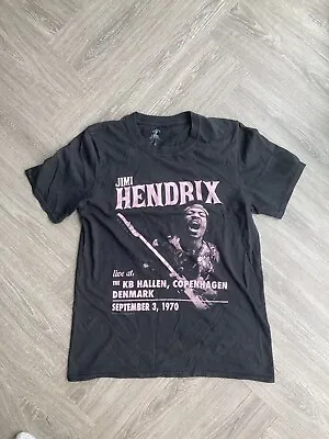 Buy Jimi Hendrix Purple Haze Vintage Black Womens Cool Band T Shirt Mens Size Small • 23.74£