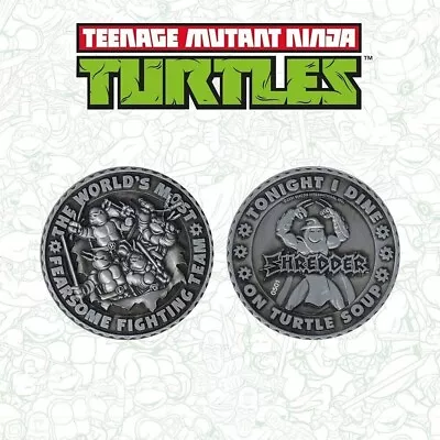 Buy Fanattik Teenage Mutant Ninja Turtles Flip Coin Merch Gift Idea Merchandise NEW • 8.99£