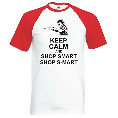 Buy Inspired By The Evil Dead  Shop Smart, Shop S-mart  Raglan Baseball T-shirt • 14.99£