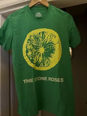 Buy 2017  Official The Stone Rose Green Lemon Tee T Shirt Size M Medium • 2.20£