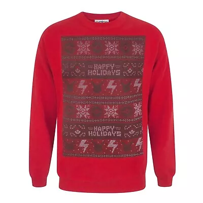 Buy Pokemon Mens Happy Holidays Christmas Sweater NS4416 • 24.79£