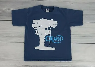 Buy Gildan  The Crow  Kids T-Shirt Size Small (8) Denim Blue Gray • 10.23£