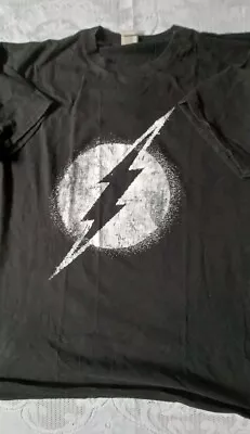 Buy Black DC Comics Flash T-Shirt, Size XL • 4£