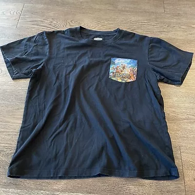 Buy League Of Legends Black Pocket T-Shirt Youth Size Large • 11.02£