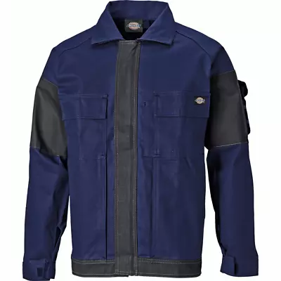 Buy Dickies Work Jacket Adult XS Boys 36  Chest GDT Lightweight Coat Navy Black • 7.95£