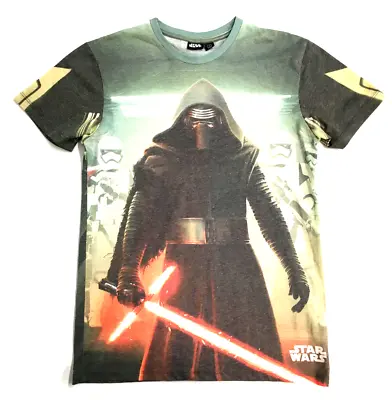 Buy Star Wars Kylo Ren Stormtroopers Sith Graphic Print T-Shirt Dark Side Size Small • 12.50£