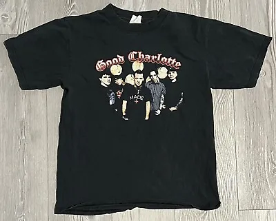 Buy Vintage 2002 Good Charlotte The Young And The Hopeless Tour Shirt Size S Anvil • 194.62£