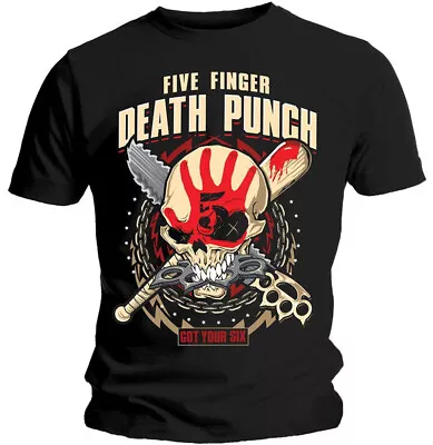 Buy Five Finger Death Punch Zombie Kill Black T-Shirt OFFICIAL • 16.39£