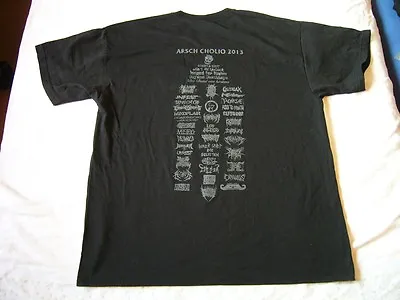Buy V.A. KEITZER,INFEST,ASS TO MOUTH,KRAANIUM… – Original 2013 ARSCH CHOLIO T-Shirt! • 4.62£