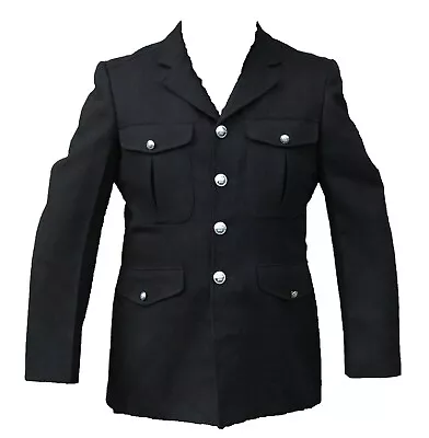 Buy Genuine Ex Police Mens Dress Tunic Jacket Uniform 100% Wool MTUN01A • 24.95£